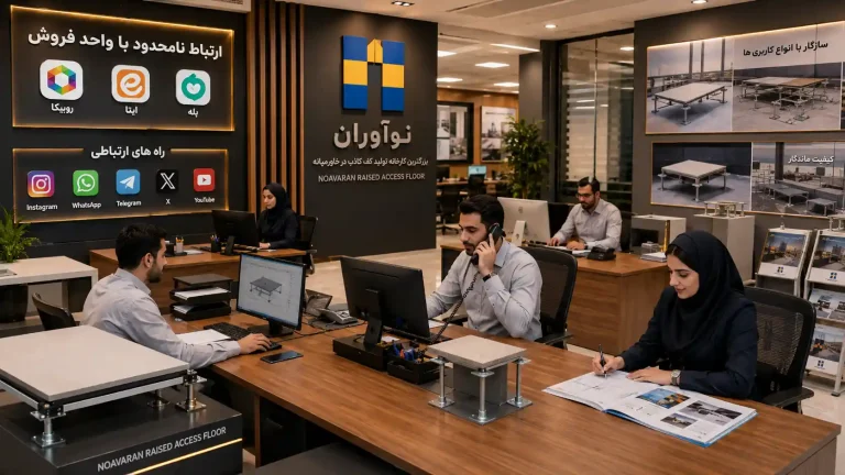 دفتر فروش و مشاوره کف کاذب نوآوران