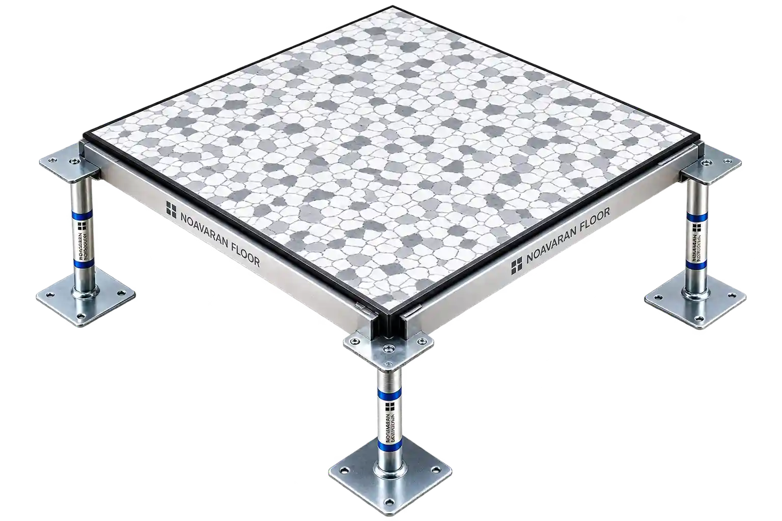 کف کاذب فولادی روکش PVC نوآوران